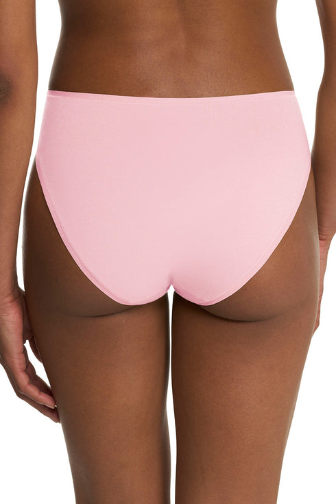 Natori Bliss Bare Cotton High Cut Brief