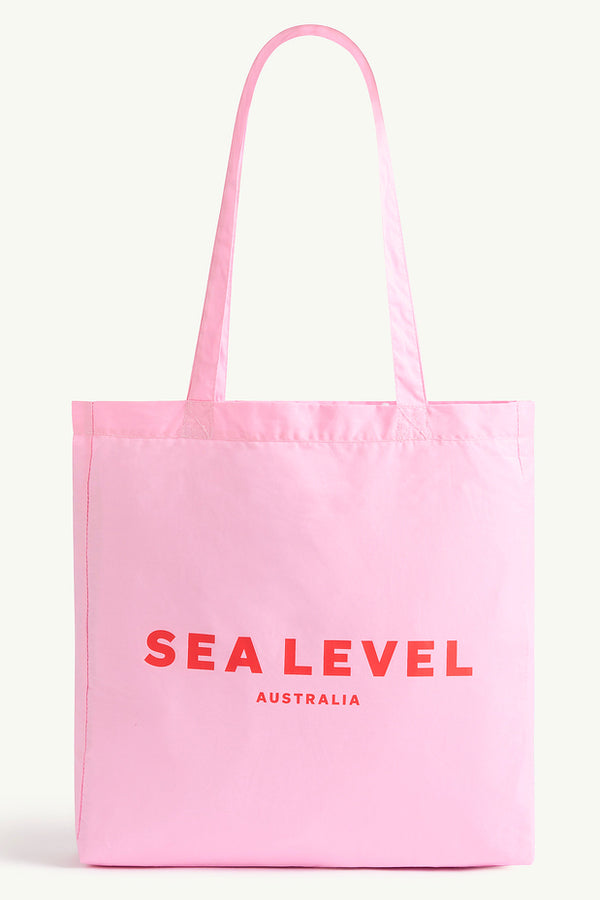 Sea Level Logo Cotton Beach Tote