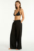 Sea Level Shore Linen Palazzo Pant