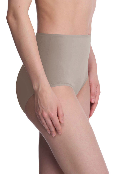 Natori Bliss Bare Cotton High Waist Brief