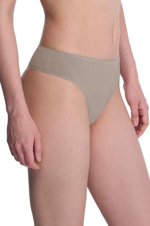 Natori Bliss Bare Cotton Thong