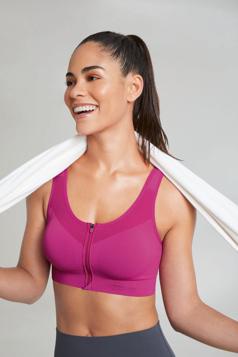Anita Easymove Zip Sports Top