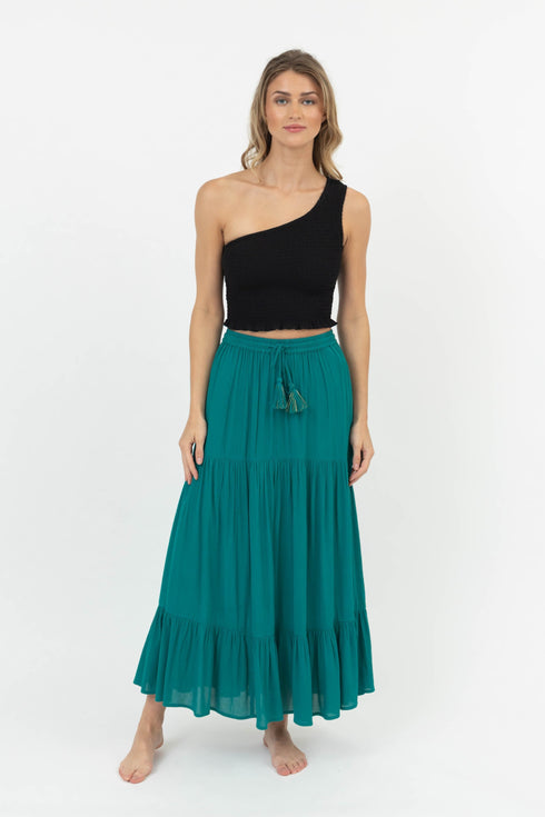 Koy Resort Miami Long Tiered Skirt