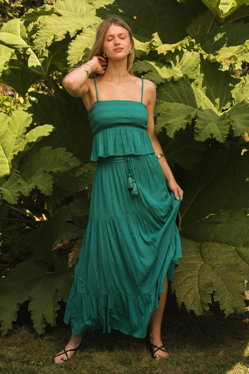 Koy Resort Miami Long Tiered Skirt