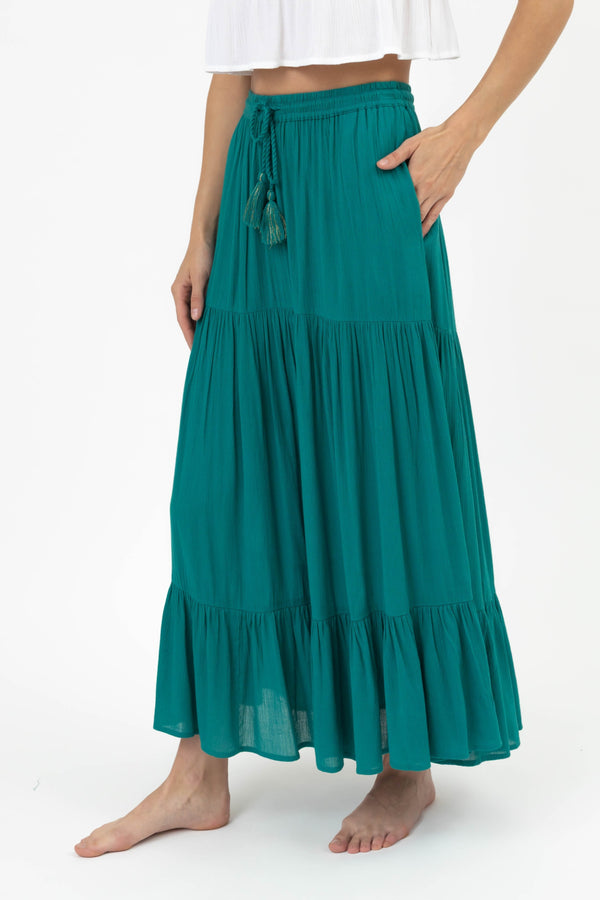 Koy Resort Miami Long Tiered Skirt