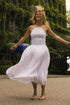 Koy Resort Miami Luxe Hi Neck Midi Dress