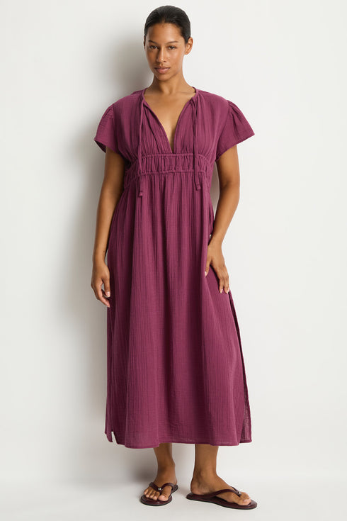 Sea Level Sunset Maxi Daydress