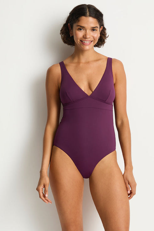 Sea Level Essentials Edit Longline Tie Back One Piece