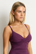 Sea Level Essentials Edit Cross Front Scoop Back One Piece