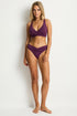 Sea Level Essentials Edit Cross Front Tie Back Bra
