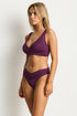 Sea Level Essentials Edit Cross Front Tie Back Bra