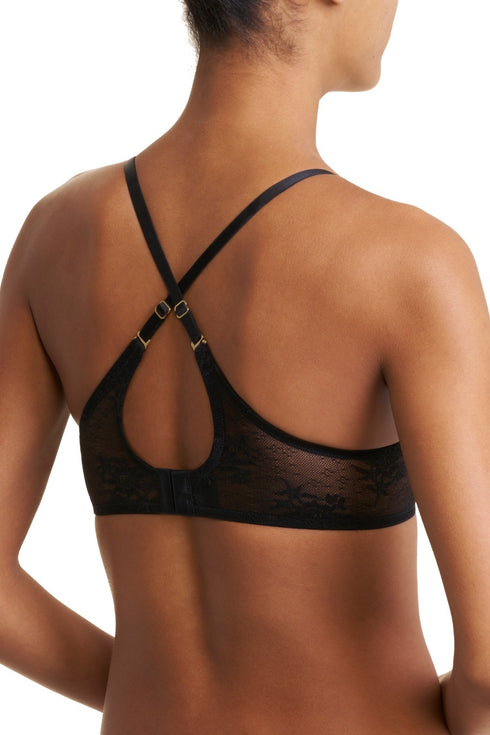 Natori Love Lace Convertible Plunge Push-up Bra