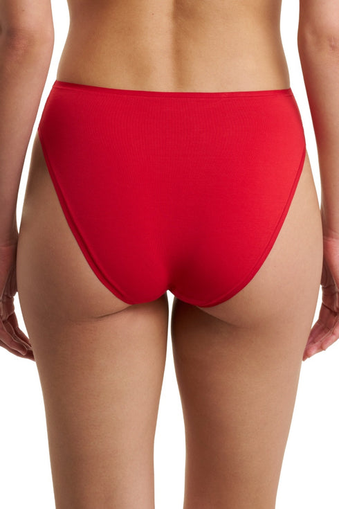Natori Bliss Bare Cotton High Cut Brief