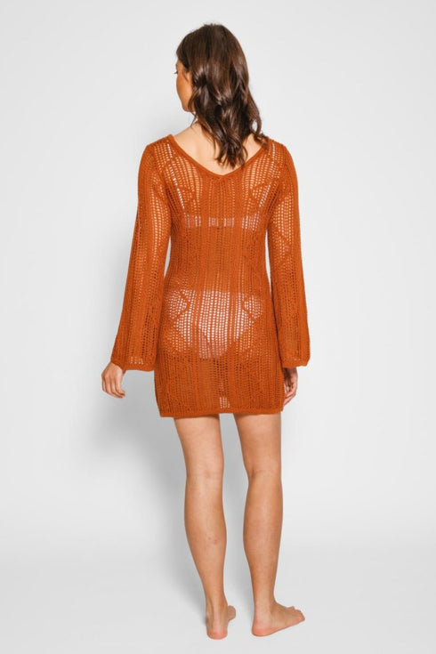 Koy Resort Santorini Crochet Tunic