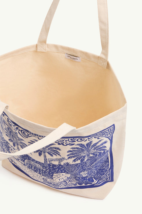 Sea Level Jungle Beach Tote Bag