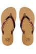 Malvados Marley Bronzed Flip Flops