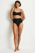 Sea Level Essentials Edit Super High Waist Gathered Pant