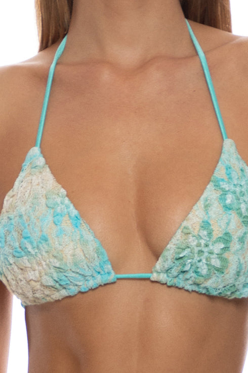 Luli Fama Bloom Illusions Triangle Top