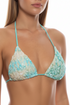 Luli Fama Bloom Illusions Triangle Top