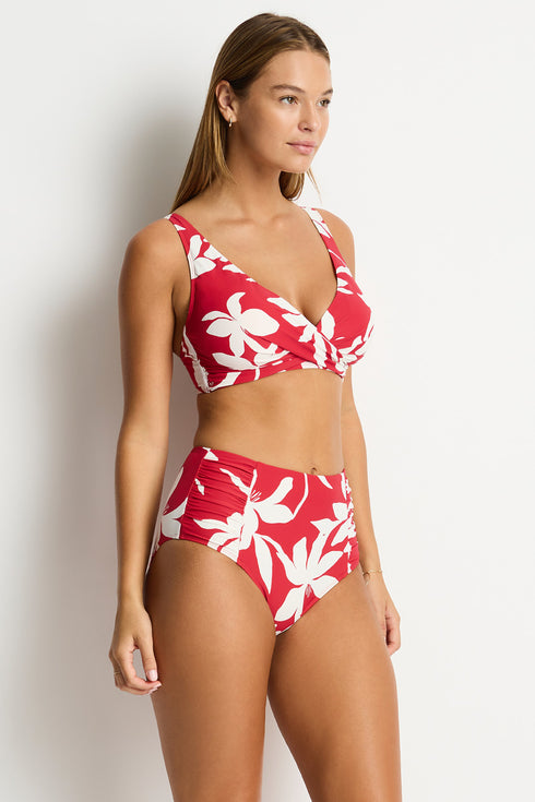 Sea Level Leilana High Waist Gathered Side Pant