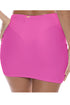 Luli Fama Luminous Scrunch Up Mini Skirt