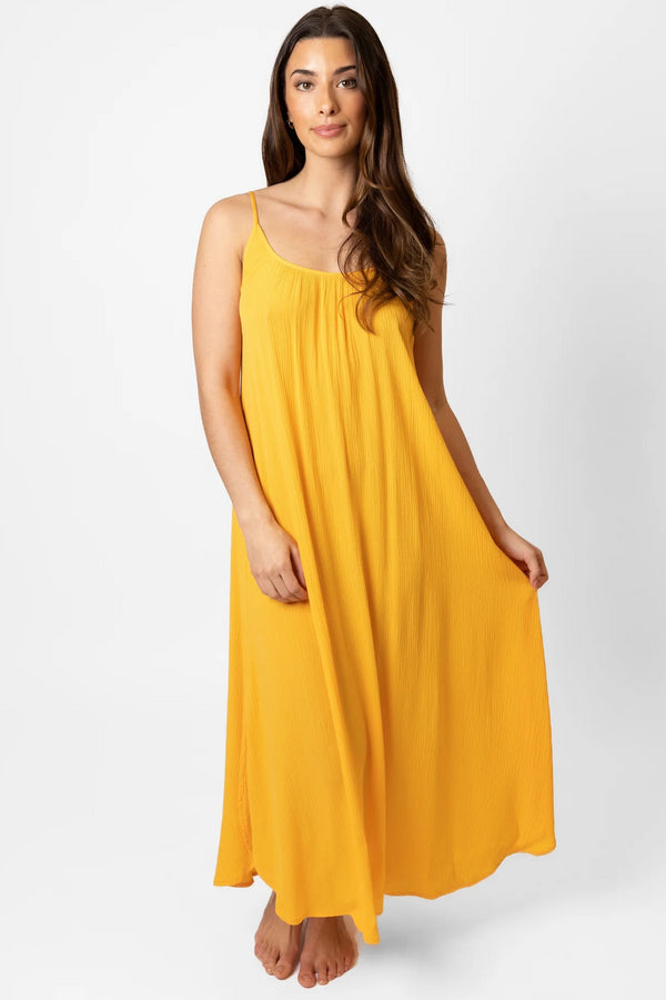 Koy Resort Miami Midi Side Slit Dress