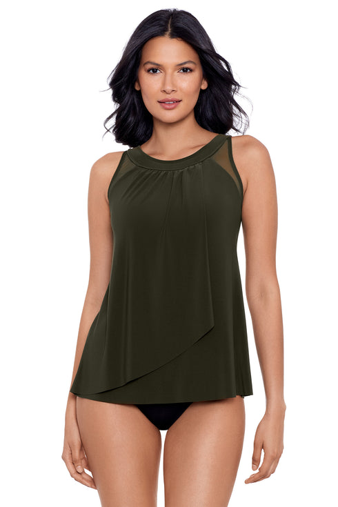 MiracleSuit Illusionists Ursula Underwire Tankini Top