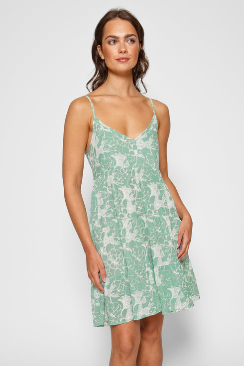 Koy Resort Bloom Mini Tiered Dress