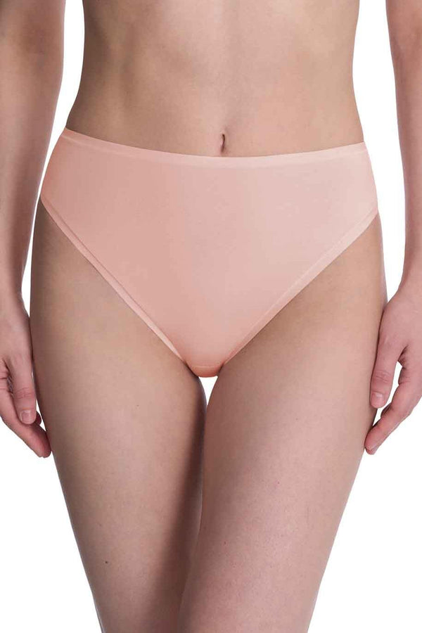 Natori Bliss Bare Cotton High Cut Brief