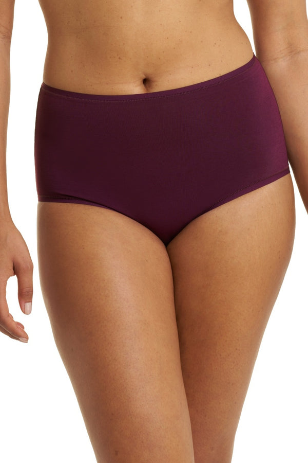 Natori Bliss Bare Cotton High Waist Brief