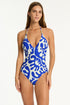 Sea Level Seascape Longline Halter One Piece