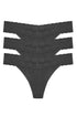 Natori Bliss Perfection One Size Thong 3-pack