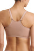 Natori Pretty Smooth Zip Front Pocketed Mastectomy Wireless Bra
