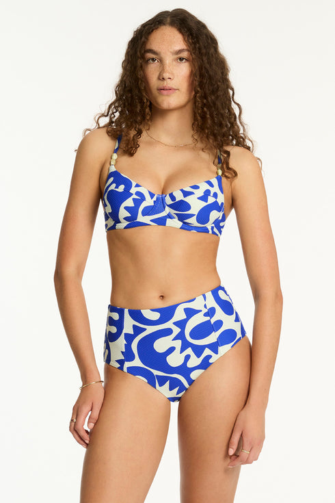Sea Level Seascape Balconette Bra