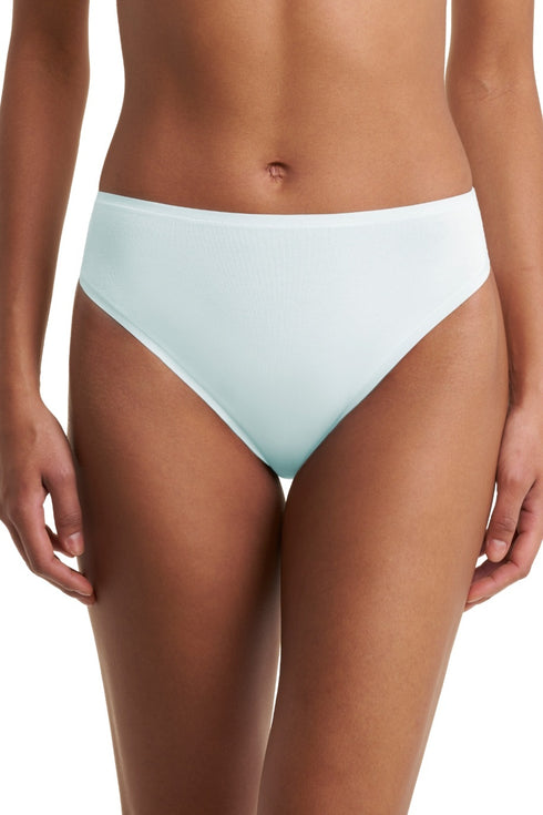 Natori Bliss Bare Cotton High Cut Brief
