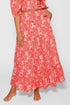 Koy Resort Bloom Long Tiered Skirt