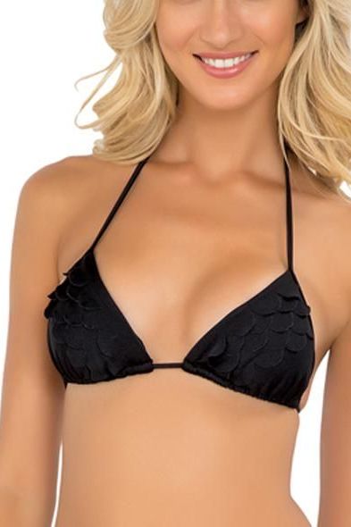 Luli Fama Si, Soy Sirena Scalloped Triangle Top