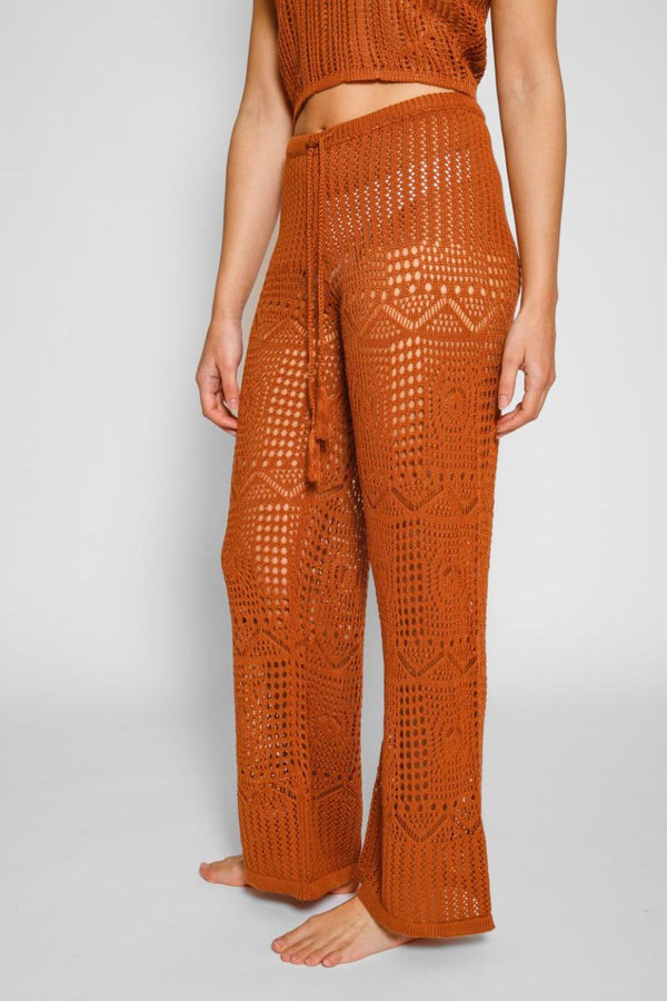 Koy Resort Santorini Crochet Pant