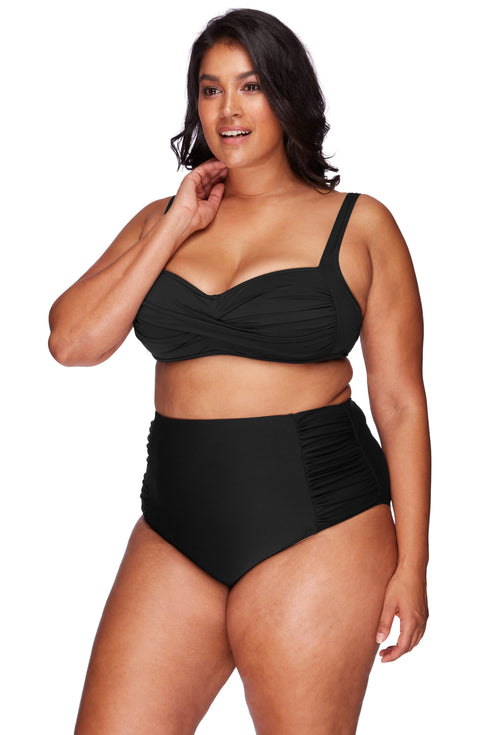 Artesands Hues Rouched High Waist Bottom