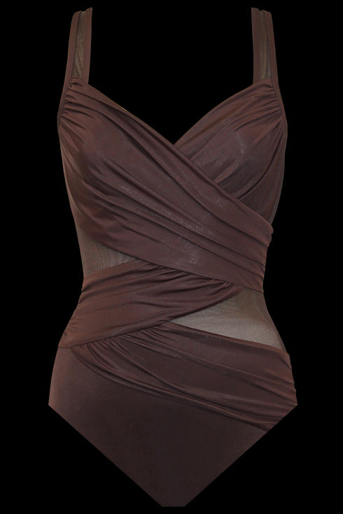 MiracleSuit Network Madero One Piece Swimsuit DD-Cup