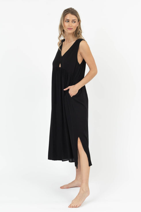 Koy Resort Miami Midi Cut Out Dress