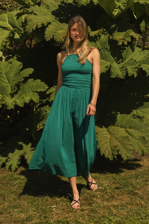 Koy Resort Miami Luxe Hi Neck Midi Dress