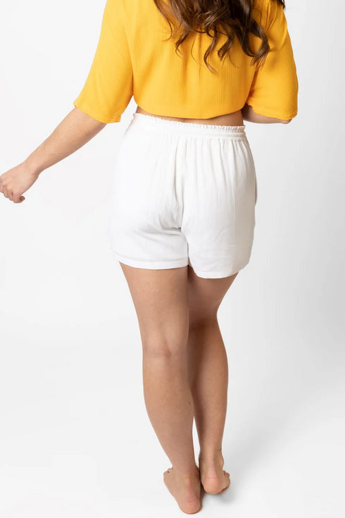 Koy Resort Miami Tie Front Short