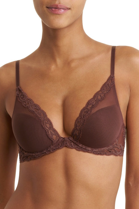 Natori Feathers Plunge T-shirt Bra