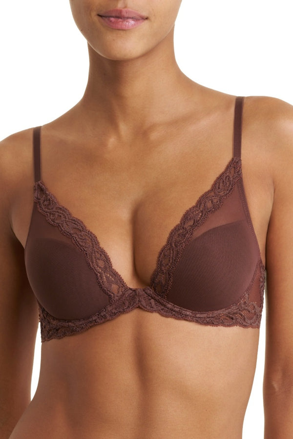 Natori Feathers Plunge T-shirt Bra