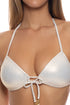 Luli Fama Sunbaked Molded Push Up Bandeau Halter Top