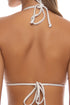 Luli Fama Sunbaked Molded Push Up Bandeau Halter Top