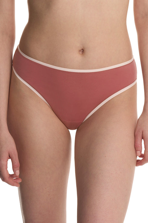 Natori Bliss Bare Cotton Thong