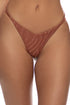 Luli Fama Muse Glow Ring Strap Thong Bottom