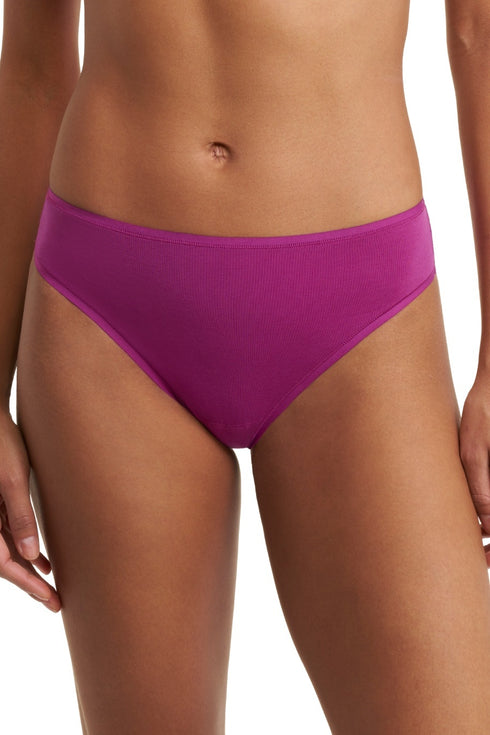Natori Bliss Bare Cotton Thong 3-pack